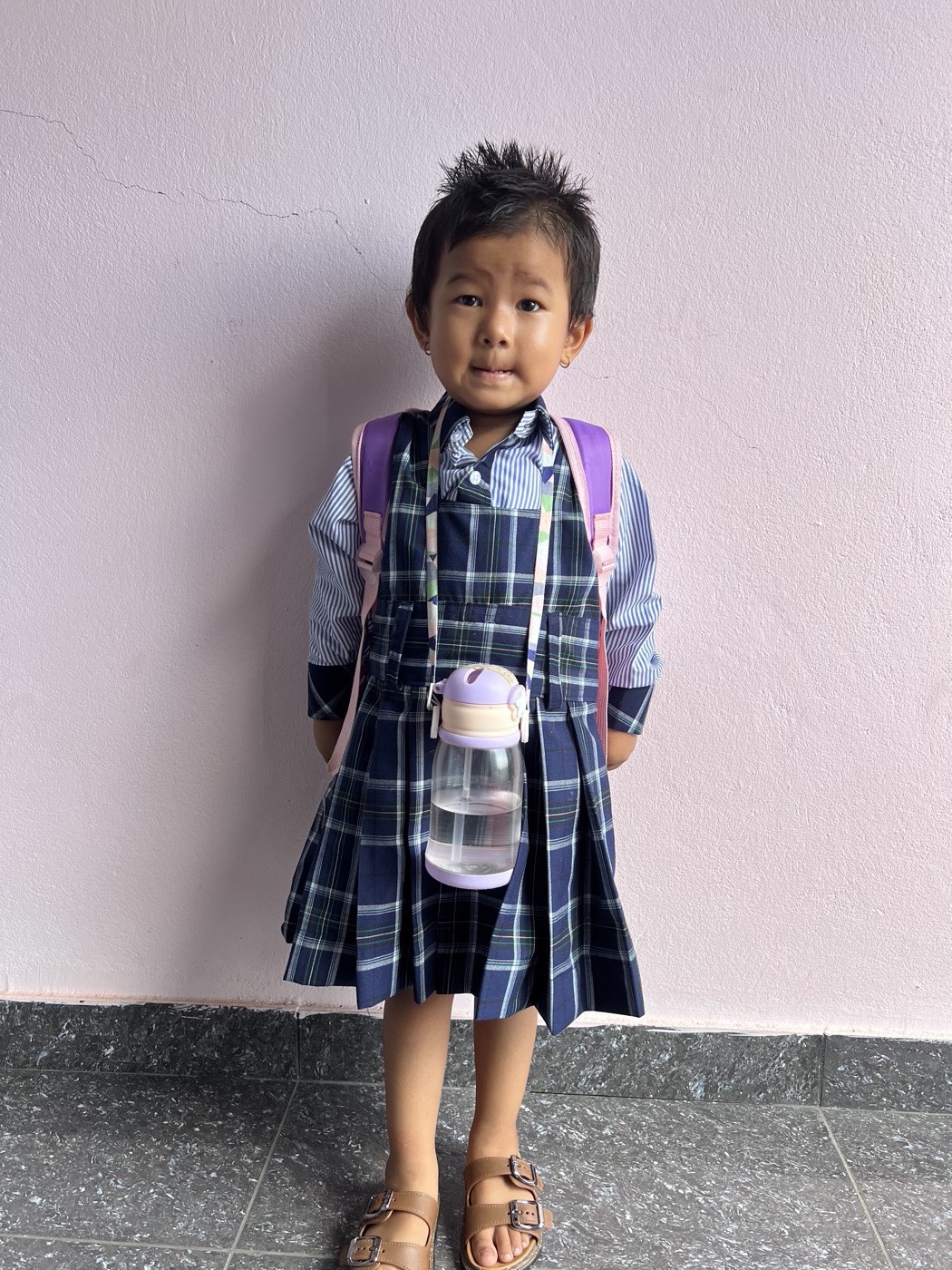 Student in School Uniform